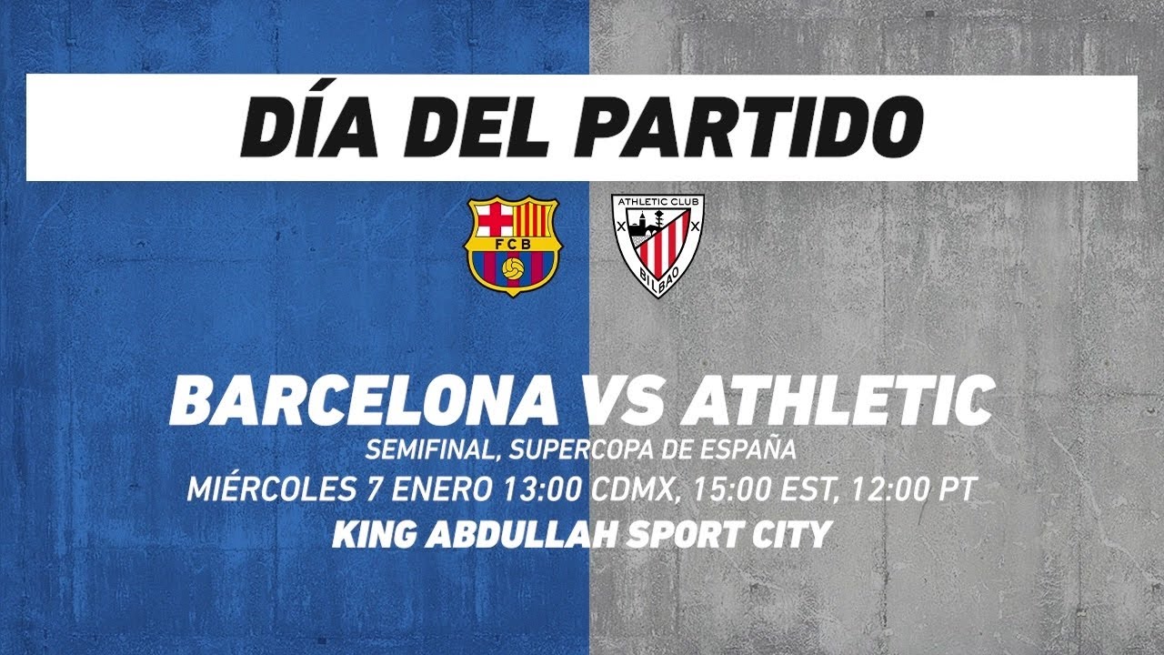 Barcelona vs Athletic, frente a frente: Futbol