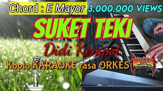 Download lagu SUKET TEKI Didi Kempot Koplo KARAOKE rasa ORKES Ad... mp3