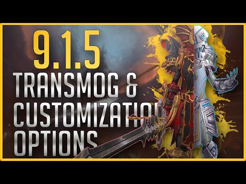 All New CUSTOMIZATION OPTIONS In Patch 9.1.5 We Know So Far - Over 96 Covenant Sets Unlocked!