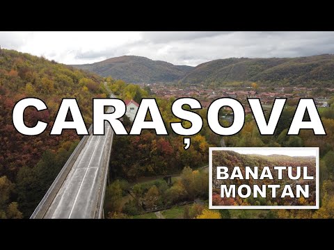 ZBOR. Peste satul Carașova din Banatul Montan