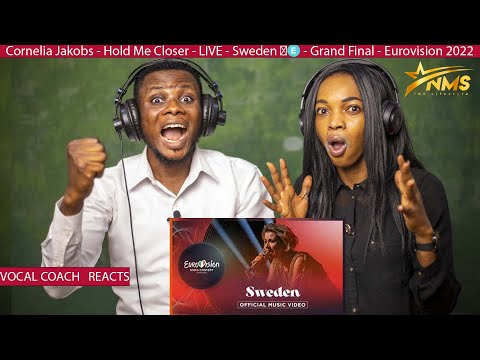 Queen reacts Cornelia Jakobs - Hold Me Closer - LIVE - Sweden 🇸🇪 - Grand Final - Eurovision 2022
