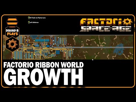Factorio Ribbon World - Preparing for Growth