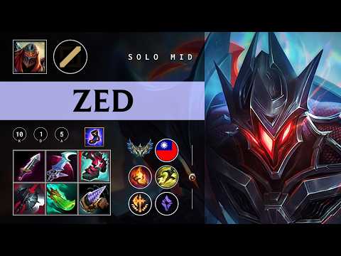 Zed Mid vs Yasuo - TW Challenger Patch 26.03