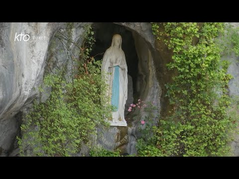 Chapelet du 12 juin 2023 à Lourdes