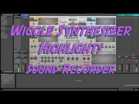 Wiggle Synthesizer Highlights #2 - Sound Recorder