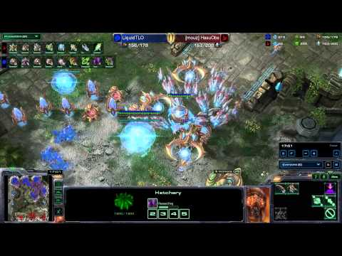HD Starcraft 2 TLO v HasuObs ZvP Heart of the Swarm