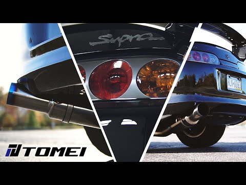 ULTIMATE Toyota Supra Tomei Expreme Ti Titanium Exhaust System Sound Clip and Install Guide