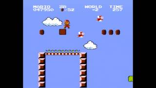 Super Mario Bros. Minus Worlds NES & FDS Real Hardware 60fps Demonstration