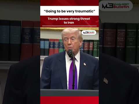 Trump Delivers Strong Message to Iran on Nuclear Negotiations