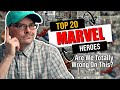 We Ranked The TOP 20 Marvel Comics Heroes You Won T Believe 1