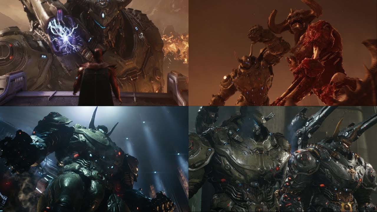 All Atlan Mech Levels - Doom The Dark Ages (4K 60FPS)