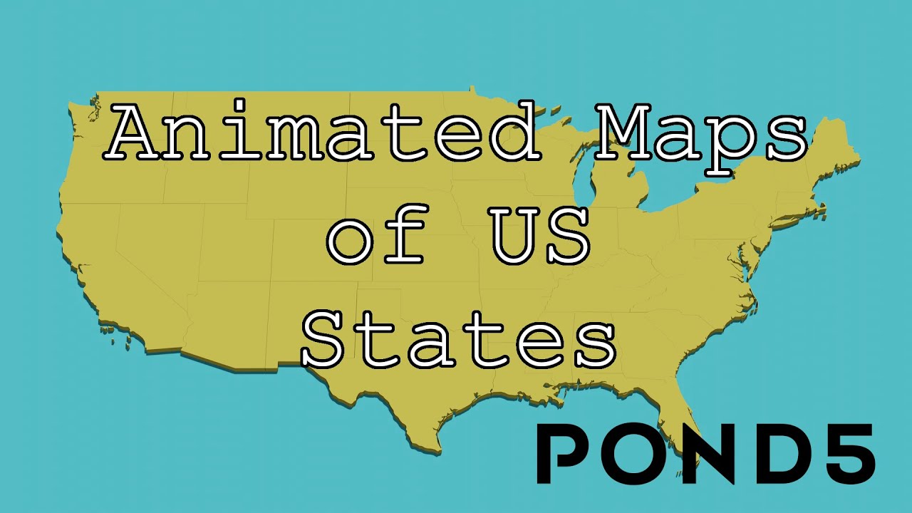 Animated Maps of US States