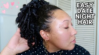 QUICK + EASY DATE NIGHT HAIR | REFRESHING MY ROLLER SET