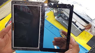 Amazon Tablet Cracked Touch Replacement || kindle fire screen replacement