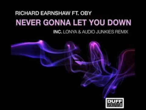 RICHARD EARNSHAW never gonna let you down (Main Mix) ft OBY