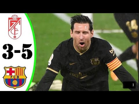 GRANADA 3 x 5 BARCELONA | melhores momentos | HD 03/02/2021