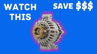 COMPLETE Diagnosis And Replacement Of A Bad Alternator On A 7.3 Powerstroke