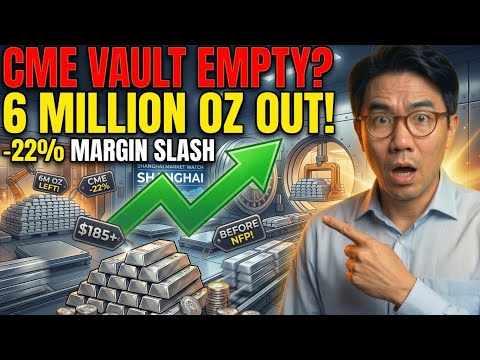 CME Slashes Silver Margins by 22% as 6M Ounces Leave Vaults Overnight — Just Before NFP