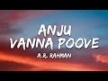 Anju Vanna Poove Reprise Lyrics Thug Life A R Rahman