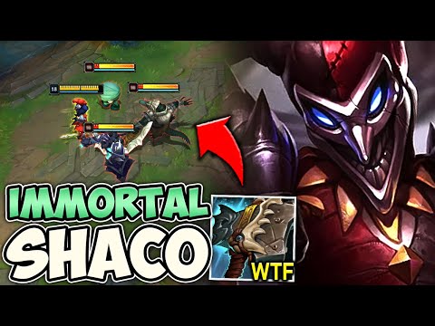 3000+ HP, 200+ ARMOR, 120 MR, 200 AD, 260 AP - This Shaco Build Has it ALL!