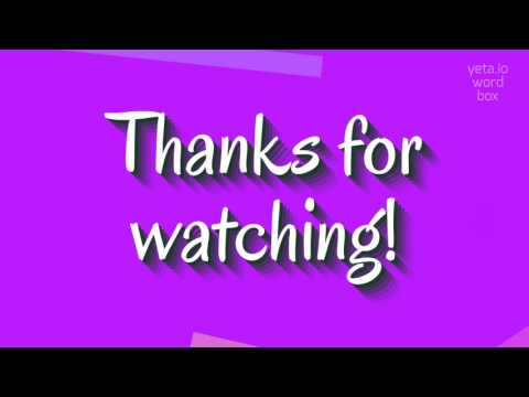 THEORICAL - HOW TO PRONOUNCE IT? #theorical