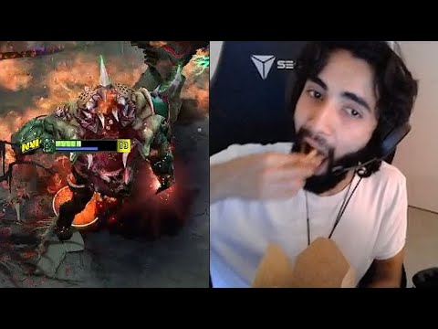 Sumail plays Carry Undying while eating Fries