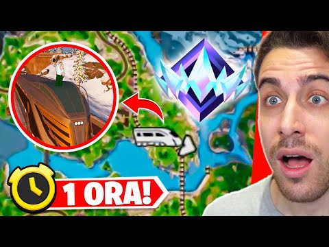 Atterro per 1 ORA sul TRENO in Ranked! Capitolo 5 Fortnite ITA!