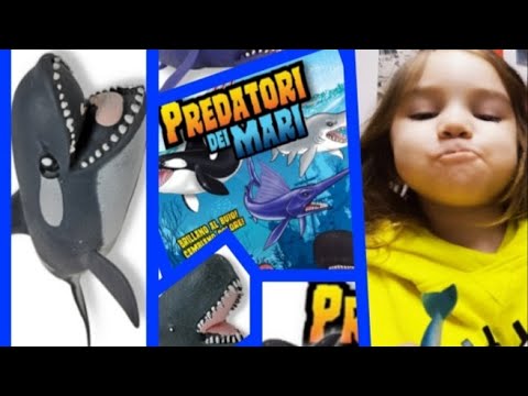 PREDATORI DEI MARI KREATUREX SBABAM UNBOXING APRIAMO INSIEME LE NUOVE BUSTINE EDICOLA DEGLI SQUALI !