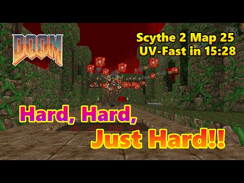 [Doom2] Scythe 2 Map 25 "Forgotten City" UV-Fast Speedrun in 15:28