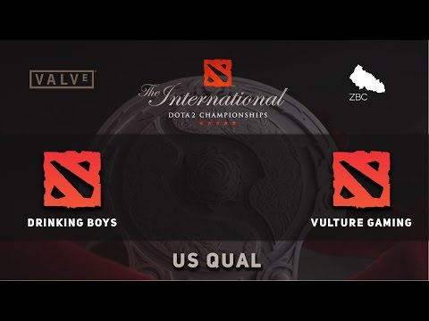 Vulture Gaming vs.  Drinking Boys @ TI6 US Quals, Dota 2