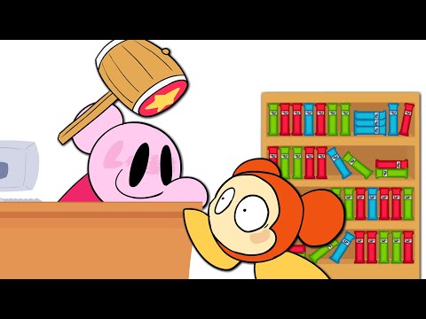 library - kirby animation