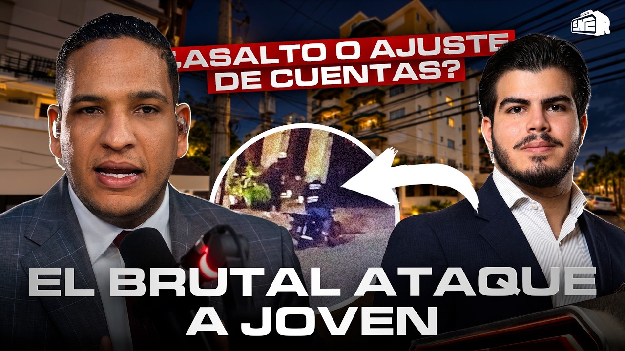 ¿ASALTO O AJUSTE DE CUENTAS? EL BRUTAL ATAQUE A JOVEN GUSTAVO MEJÍA-RICART