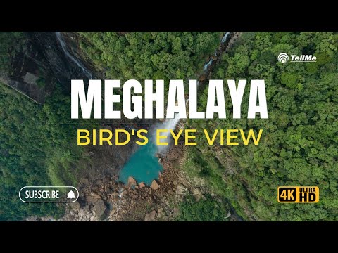 Mesmerizing Meghalaya: 4K Drone Footage with Relaxing Music | Part 1