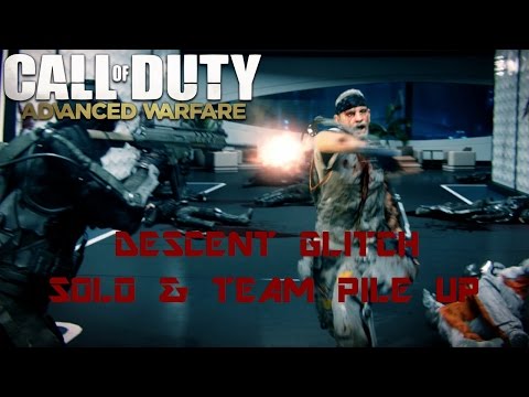 COD Advanced Warfare Zombies NEW EASY Solo & Team Pile Up On Descent Glitch Advanced Warfare 360