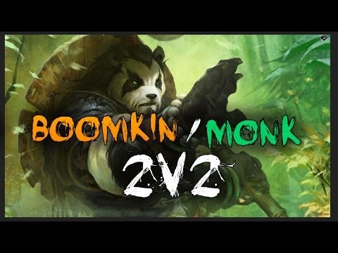 Boomkin/Monk 2v2 VS Mirror comp :O