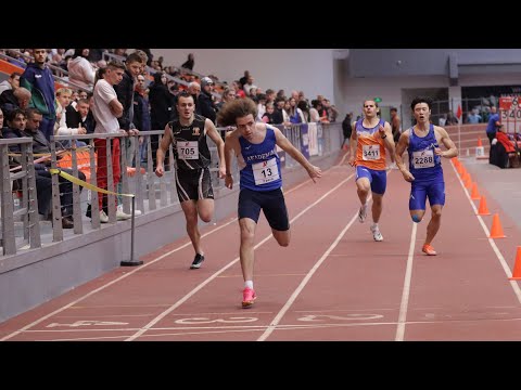 200m Men, Heat 3, International Indoor Meeting AKADEMIK 2025, BUL