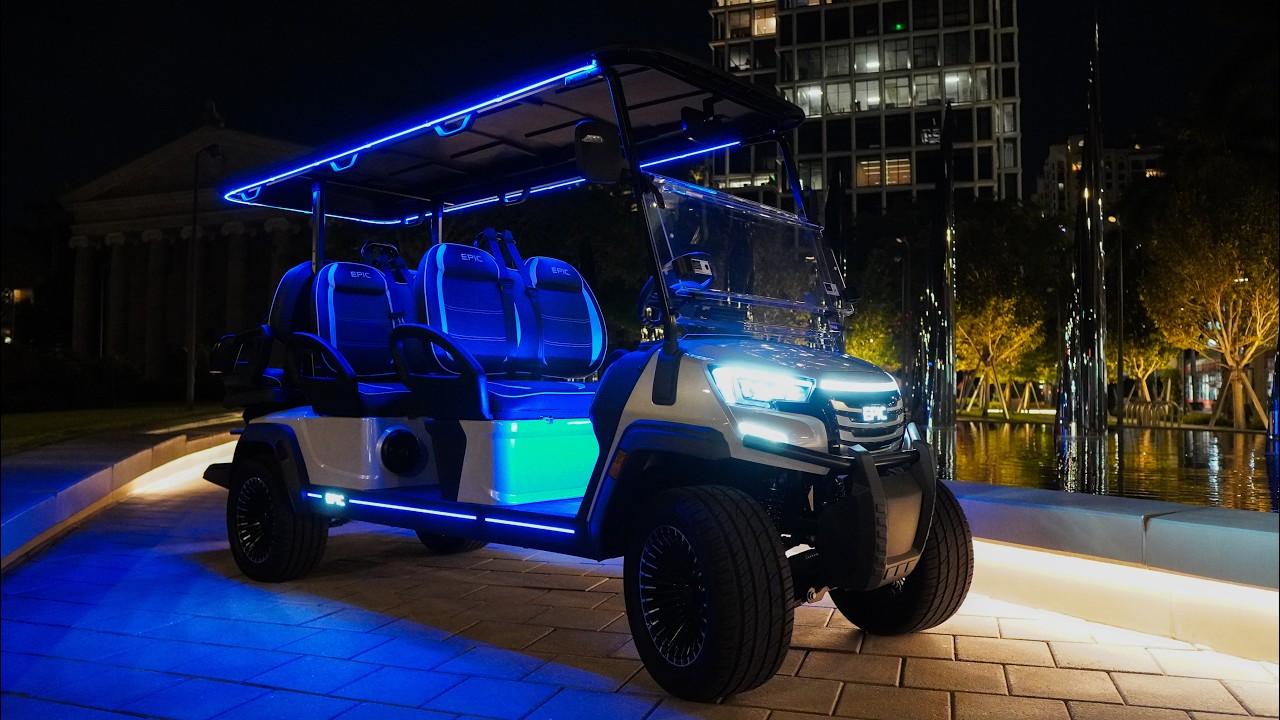 EPIC E60FX Golf Cart Review - Luxury, Speed & Performance Like NEVER Before!