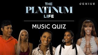 How Well Does Each Star Of 'The Platinum Life' Know Their Man's Music | Presented by E!