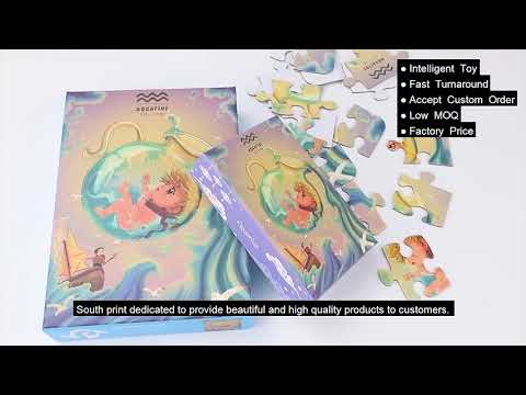 What a long history of puzzle printing #jigsawpuzzle