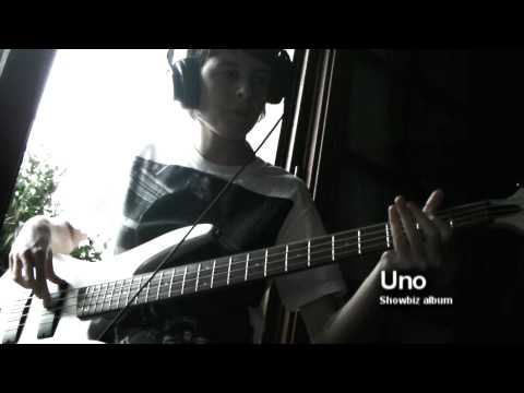 ♫ Muse - SHOWBIZ album BASS RIFF cover [HD Multicam] ♪