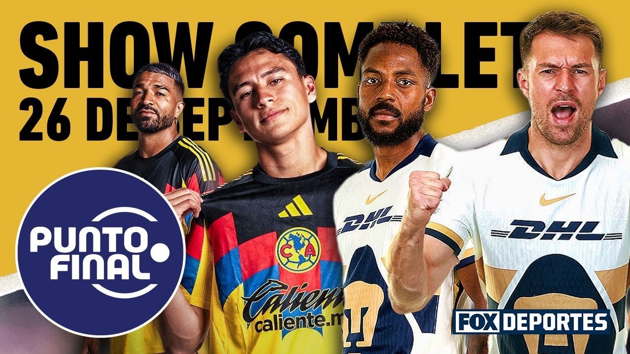 🦅🐾 AMÉRICA VS PUMAS: PASIÓN EN EL CLÁSICO, CRISIS EN RAYADOS Y DUELO APLAZADO | Punto Final EN VIVO