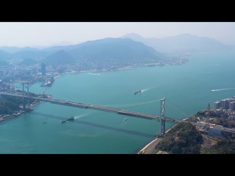 関門地域（下関・門司港レトロ）　ドローン撮影映像（３分Ｖｅｒ）