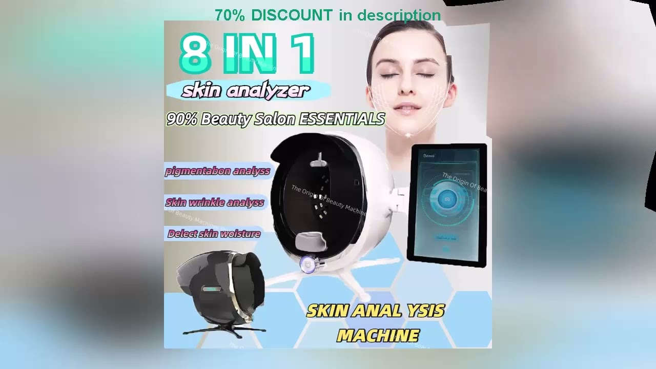 A must-have product! 3D skin analyzer machine Professional 3D three-dimensional Magic Mirror Skin