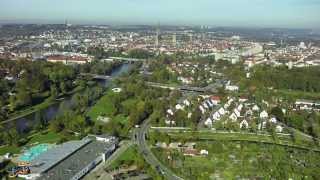 preview picture of video 'Foto Rundblick über Ulm und Neu-Ulm'