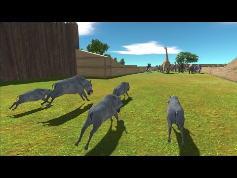 Escape from DAEODON PACK - Animal Revolt Battle Simulator