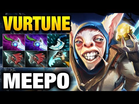 VURTUNE Dota 2 [Meepo] Training Meepo Everyday till Pro