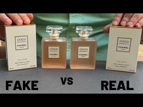 Fake vs Real Chanel Coco Mademoiselle L’Eau Privée EDP Perfume 100 ml
