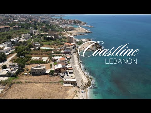 Lebanon Coast 🇱🇧 by Drone 4K 60FPS