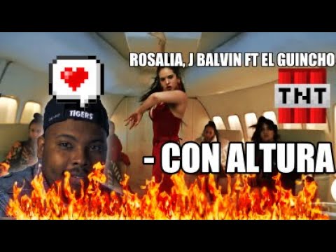 ROSALÍA, J Balvin ft. El Guincho - Con Altura (Official Video) | Reaction Video