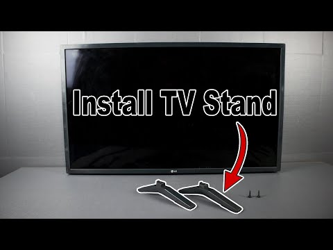 How to Install TV Stand Legs on LG Smart TV